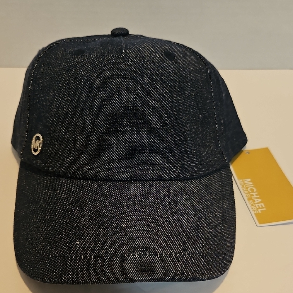 Michael Kors Dark Blue Denim Cap